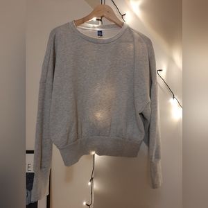 FREE W/ PURCHASE - Extra soft! Oversized cropped sweatshirt.